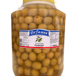 Aceitunas Verdes Descarozadas x 4kg escurrido ORFANOS HERMANO