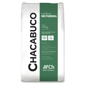 HARINA de FUERZA 000 x 25kg - MOLINO CHACABUCO Venc 02/27