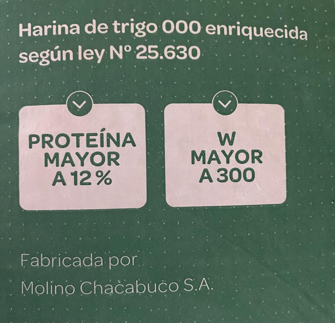 CRACKER A FUERZA 000 x 25kg - MOLINO CHACABUCO VENC 1/02/26 - Imagen 3