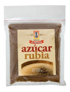 AZUCAR RUBIA X 250Gr-EL CASTILLO