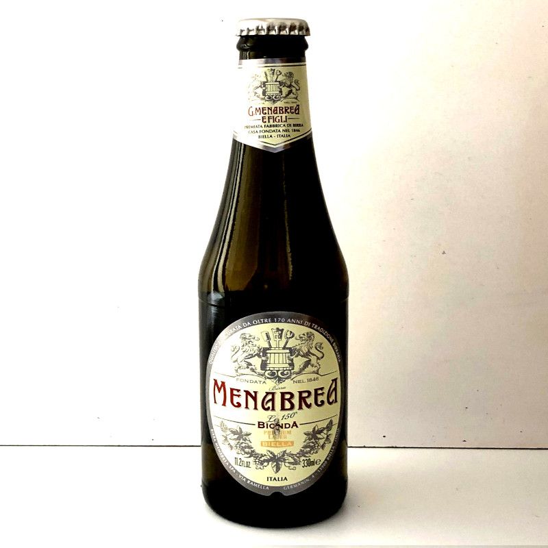 Cerveza Menabrea Bionda X 330ML