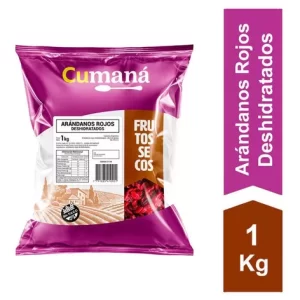 ARANDANOS DESHIDRATADOS CUMANA X 1KG