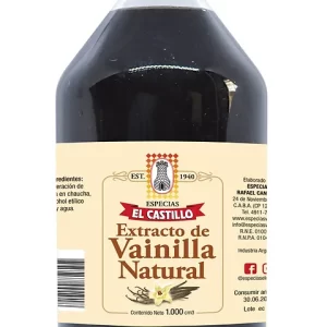 Extracto de Vainilla x 1lt-El Castillo