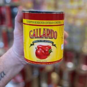 Pimientos Morrones Enteros Presentación Lata 12 x 750g De Mendoza Gallardo Conservas VENC 06/26