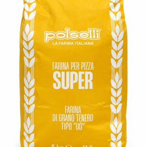 Harina de Trigo 00 Italiana Super x 5kg - Polselli de FUERZA Venc 06/27