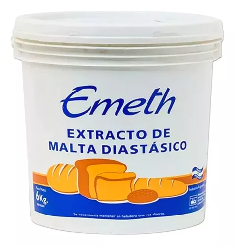 Emeth Extracto de Malta Diastasico x 6kg Venc