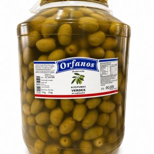 Aceitunas Verdes 00 CON CAROZO TAMAÑO MEDIANO 5kg