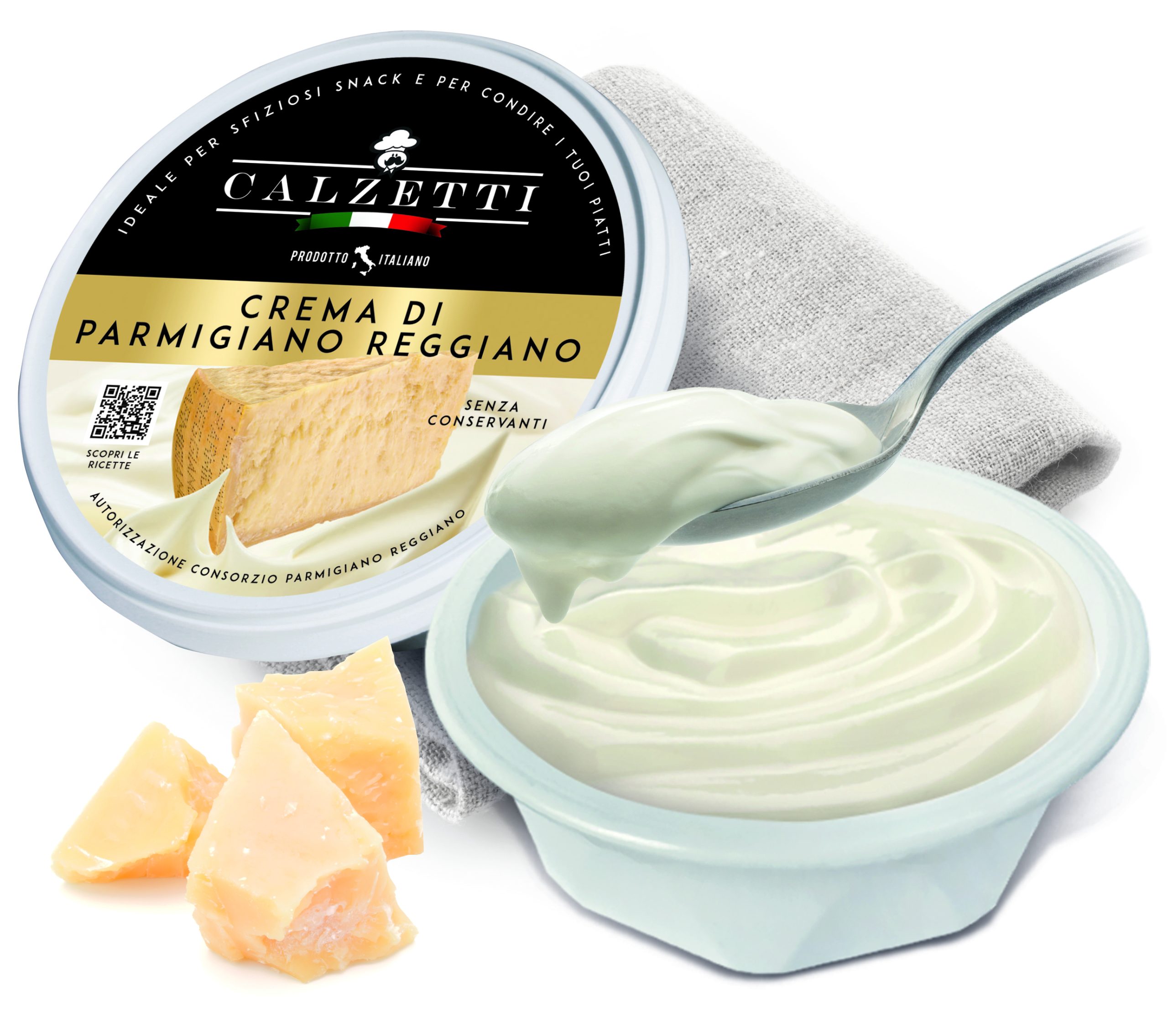 Crema di Parmigiano Reggiano 125gr - Calzetti venc 15/4/26