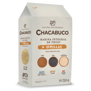 Harina Integral Con Semillas Molino Chacabuco x 750gr venc. 12/12/2026