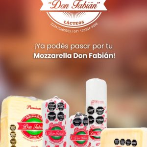 Mozzarella Plancha x 10kg - Don Fabian