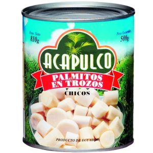Palmitos en trozos chicos 800gr - Acapulco