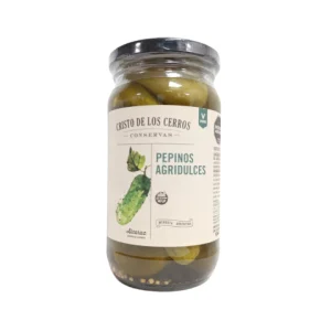 Pepinos Agridulces 180gr - Cristo de los cerros