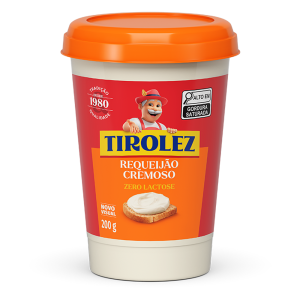 Queso Untable Zero Lactosa Cremoso 200gr - Tirolez