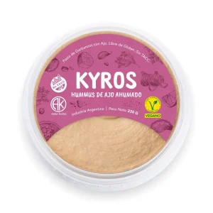 Hummus Ajo ahumado 230gr - Kyros