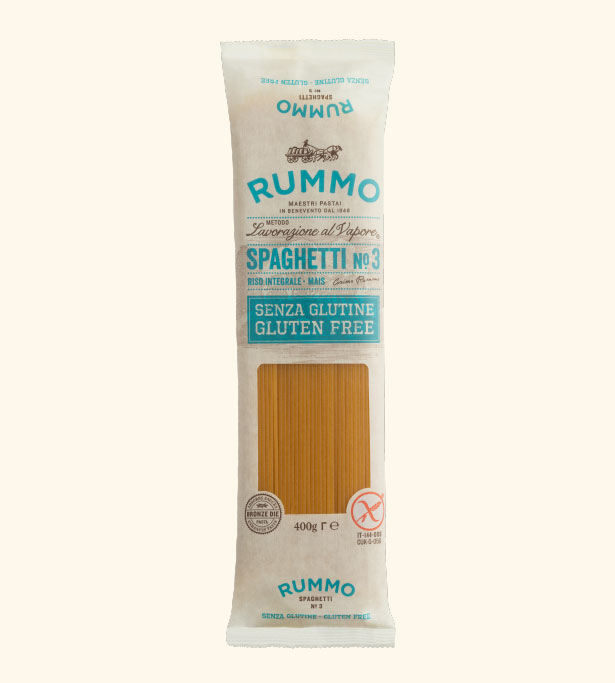 Spaghetti Nro 3 x 400gr - Rummo SIN GLUTEN