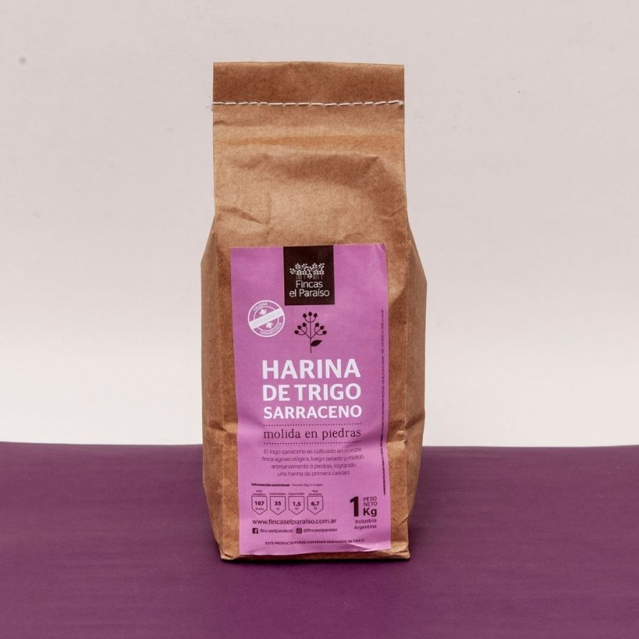Harina de trigo Sarraceno x 1kg - Fincas Del Paraiso Venc 2/01/27