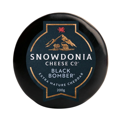 Queso Cheddar Extra Maduro Black Bomber 200gr - Snowdonia Venc 31/05/26