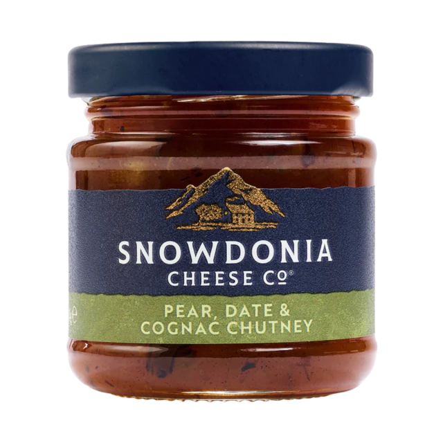 Chutney Pera, Datiles y Cognac 110gr - Snowdonia Venc 30/11/27