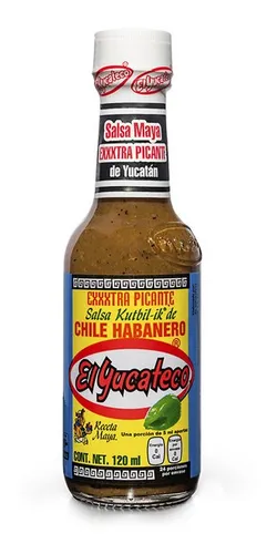 Salsa Kutbil-Ik Habanero 120ml - El Yucateco Venc 17/03/28