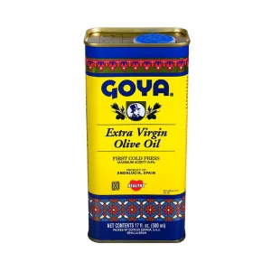 Aceite de oliva Extra Virgen Lata x 500ml- Goya