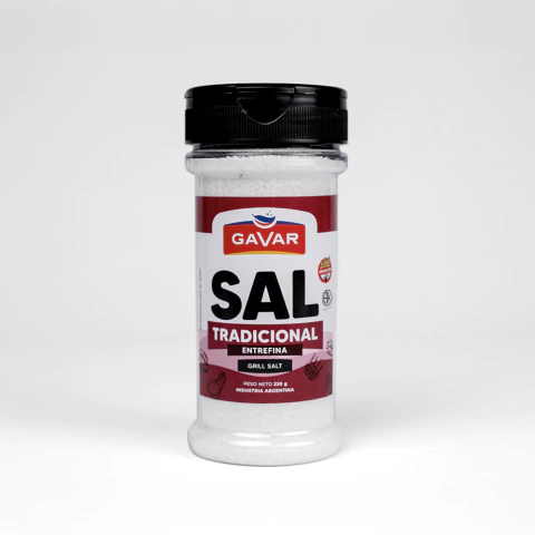 Sal Tradicional 330gr - Gavar