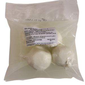 Burrata piccola x 4 unidades peso total 280gr - Arrivata Venc 26/03/26