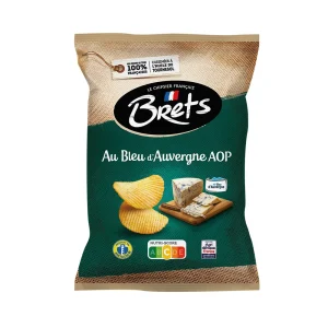 Papas sabor Queso Roquefort 125gr - Brets