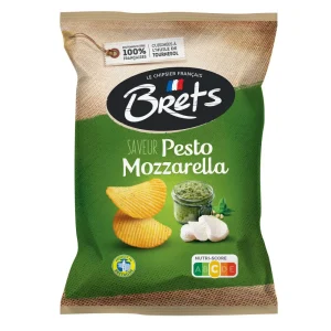 Papas sabor Pesto Mozzarella 125gr - Brets