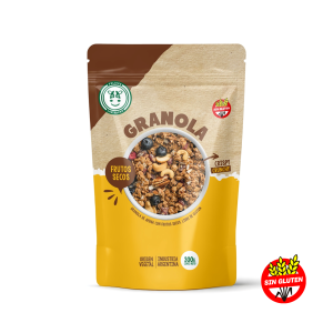 GRANOLA DE AVENA CON FRUTOS SECOS 300GR FELICES LAS VACAS