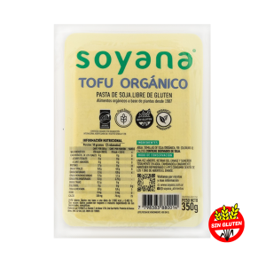 TOFU ORGANICO 350GR SOYANA FELICES LAS VACAS