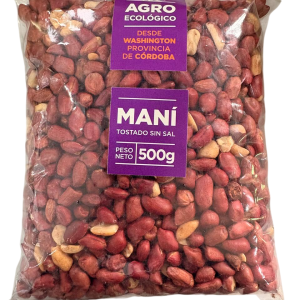 Mani Agroecologico Tostado sin sal x 500gr - LOMA BRAVA