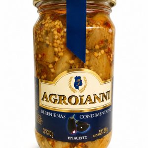 Berenjenas condimentadas x 220gr - Agroianni