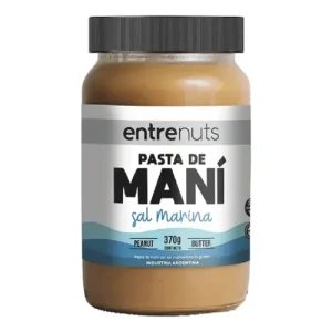 Pasta de Mani con Sal Marina 370gr - Entrenuts
