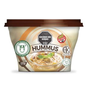 Hummus de Garbanzo 220gr (VEGANO) - Felices las vacas