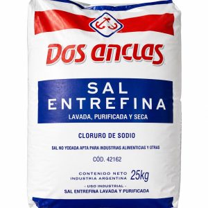 SAL ENTREFINA DOS ANCLAS X 25 KG