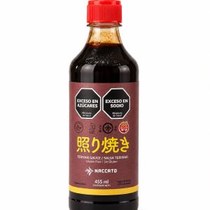 SALSA TERIYAKI NACCATO SIN GLUTEN KOSHER 455ML