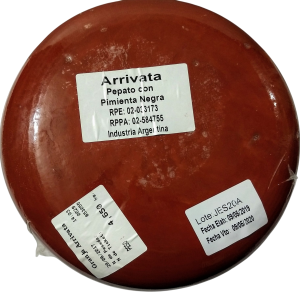 Pepato x horma 4,100Kg Aprox - Precio $47.460 x Kg Arrivata