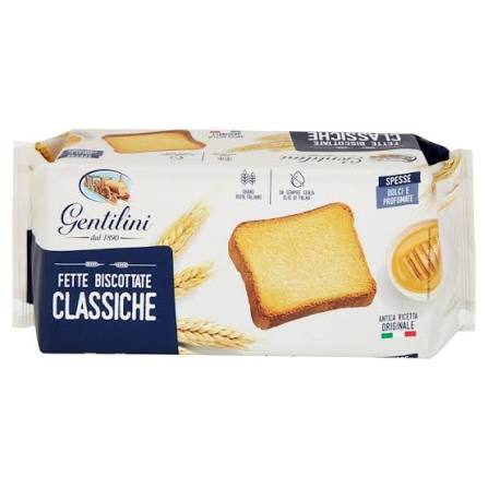 Tostada Doble Horneado 185gr - GENTILINI