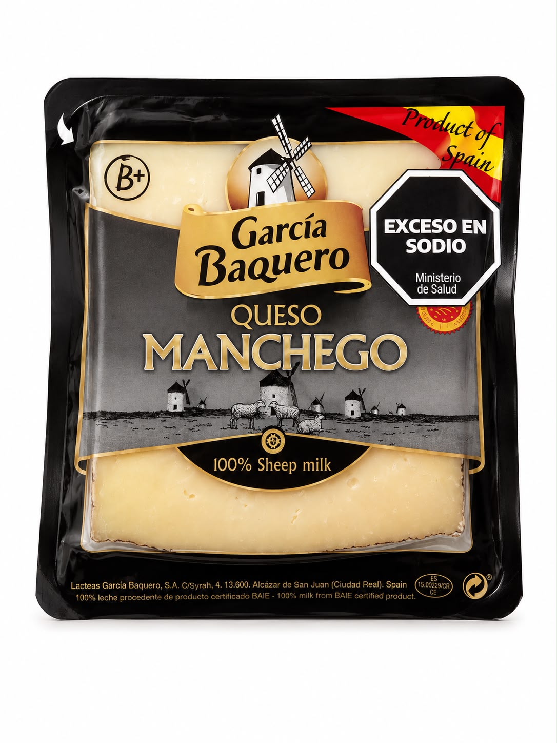 Queso manchego García Baquero 150 grs