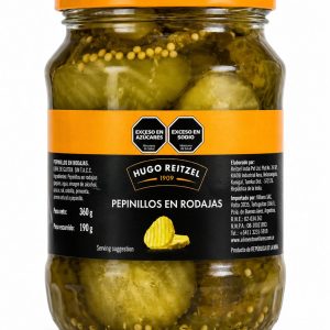 Pepinillos Agridulces en Rodajas Reitzel 315g