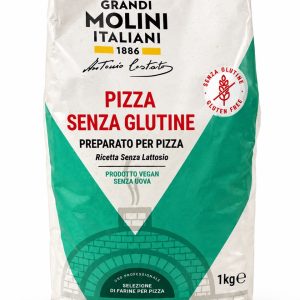 HARINA 00 SIN GLUTEN PARA PIZZA NAPOLITANA ITALIA GRANDI MOLINI X 1KG