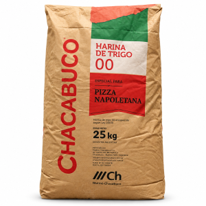 Harina de Trigo 00 para Pizza Napoletana x 25 kg – Molino Chacabuco