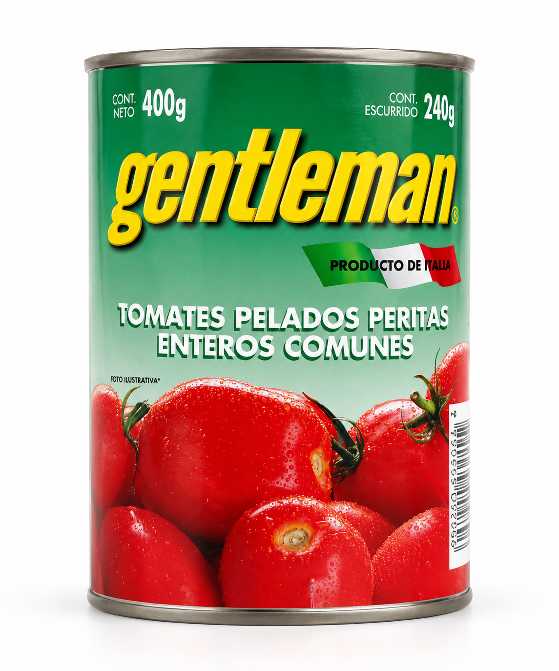 Tomates Pelados Perita Enteros x 400 g – Gentleman